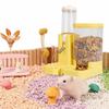 Plastic Auto Pet Feeder 2 IN 1 Design Rabbit Feeding Tool New Rolling Ball Water Bottle  Rodent Use