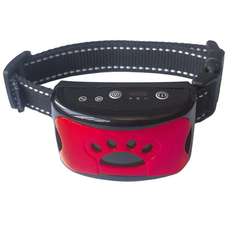 Dog Bark Anti Training Collar Sound Vibrate Automatic Stop Rechargeable Barking