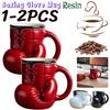 1-2PCS Boxing Glove Mug Boxing Coffee Mug Resin Material Tea Cup Sports Themed Mug for Boxing Lovers/Car Decoration