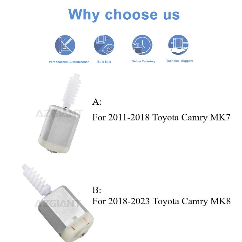 AZGIANT 1pc Car Central Door Lock Actuator Motor for Toyota Camry Brand New Repair Parts Durable 69040-06180