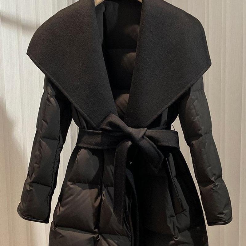 Large Size Fat New Loose Bread Clothes Women's Cotton-padded Clothes Jacket Double-sided Splicing Cotton-padded Jacket Coat