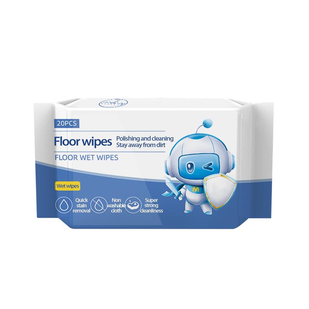 Disposable Wet & Dry Electrostatic Floor Cleaning Wipes