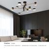 Nuovi Lampadari Nordici Soggiorno Cucina Sala da Pranzo Luci a Sospensione da Soffitto 3 Colori Dimmerabili Luci Moderne per Camera da Letto Decorazione