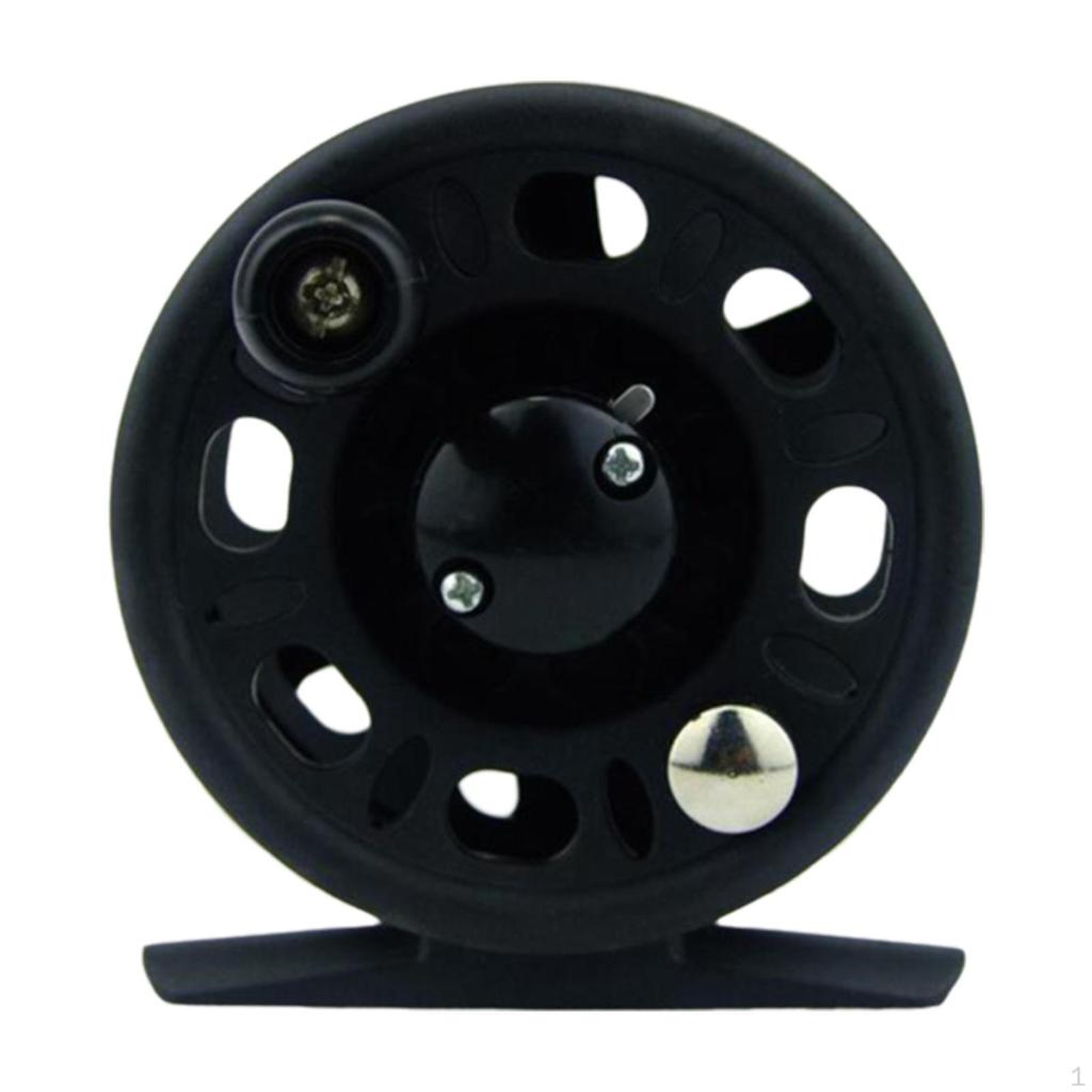 Fly Fishing Reel 3kg Drag Labor Saving Ice Tackle Interchangeable Left &amp; Right Handed