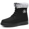Snow Boots Women's High-top Cotton Boots Cold-proof and Warm Boots Women's Velvet Thickened Cotton Shoes Soft-soled Versatile Boots