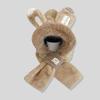 Hat and Scarf Integrated Women's Winter Versatile Cute Plush Hat To Keep Warm Winter Thickened Antifreeze and Windproof Hooded Scarf
