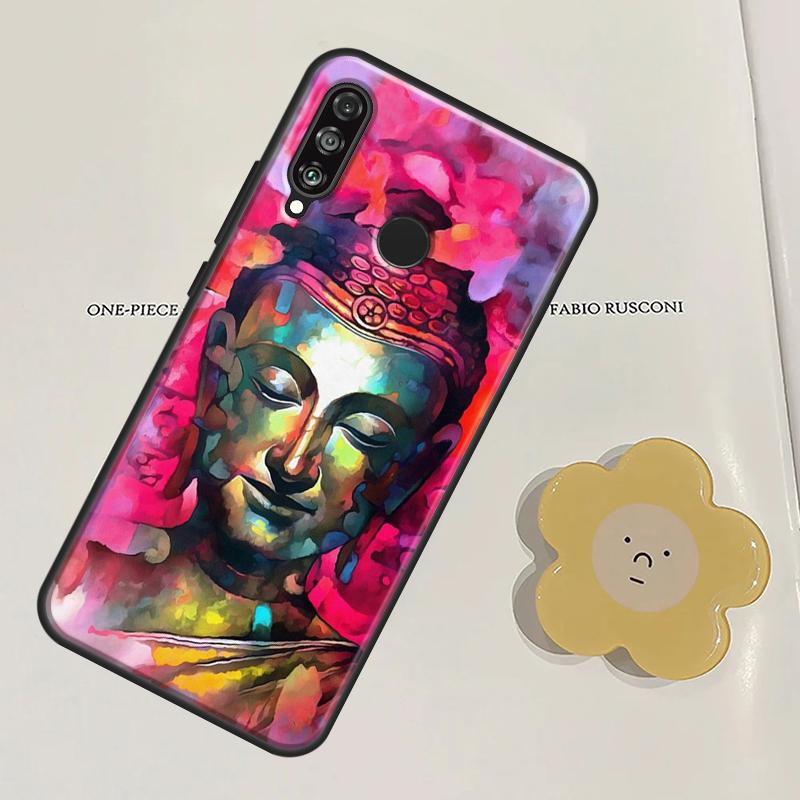 Психоделический Будда Готама Для Huawei Nova Y91 Y60 Y70 Y90 Y61 3i 7i 8i 11i Nova 11 9 10 SE P20 P40 Lite P30 Pro Чехол Huawei P20