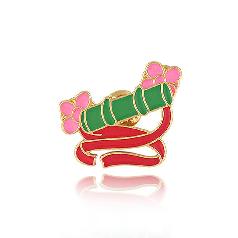 

Demon Slayer Nezuko Metal Enamel Pin With Cartoon Design For Cosplay And Collectors