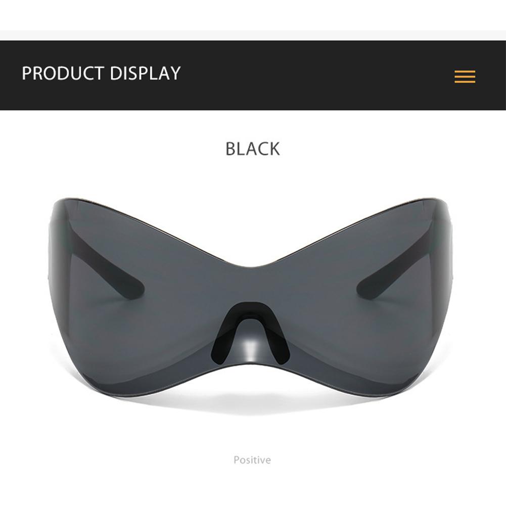 1 Pair Men Y2k Sport Sunglasses Uv400 Protection Safety Cycling Sun Glasses Eyewear For Driving Fishing