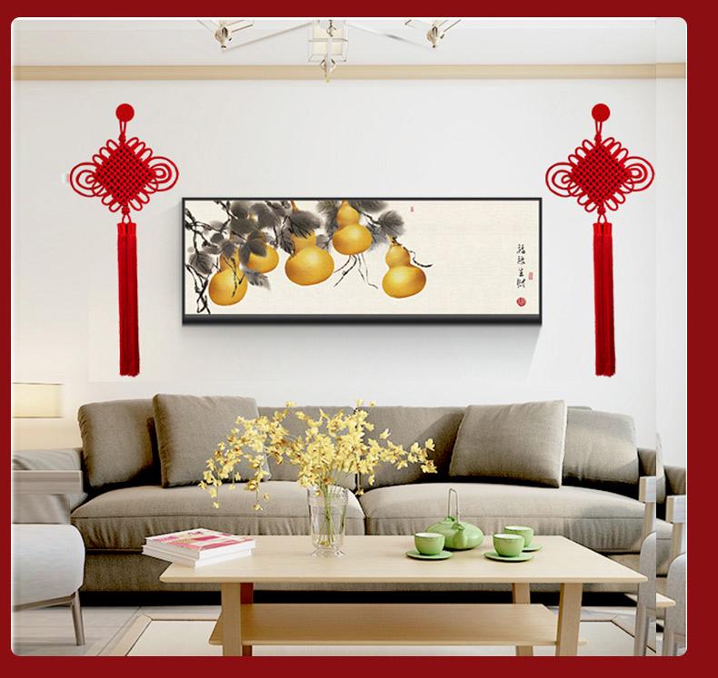 Luxurious Handmade Chinese Knot Pendant for Living Room or Front Door Decor