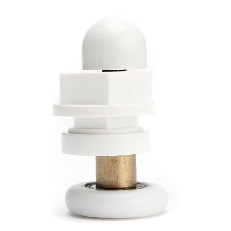 4PCS/lot 23mm-25mm Dia Partiality Shower Bath Door Runners Wheels Pulleys Long Lasting Easy Glide Rollers