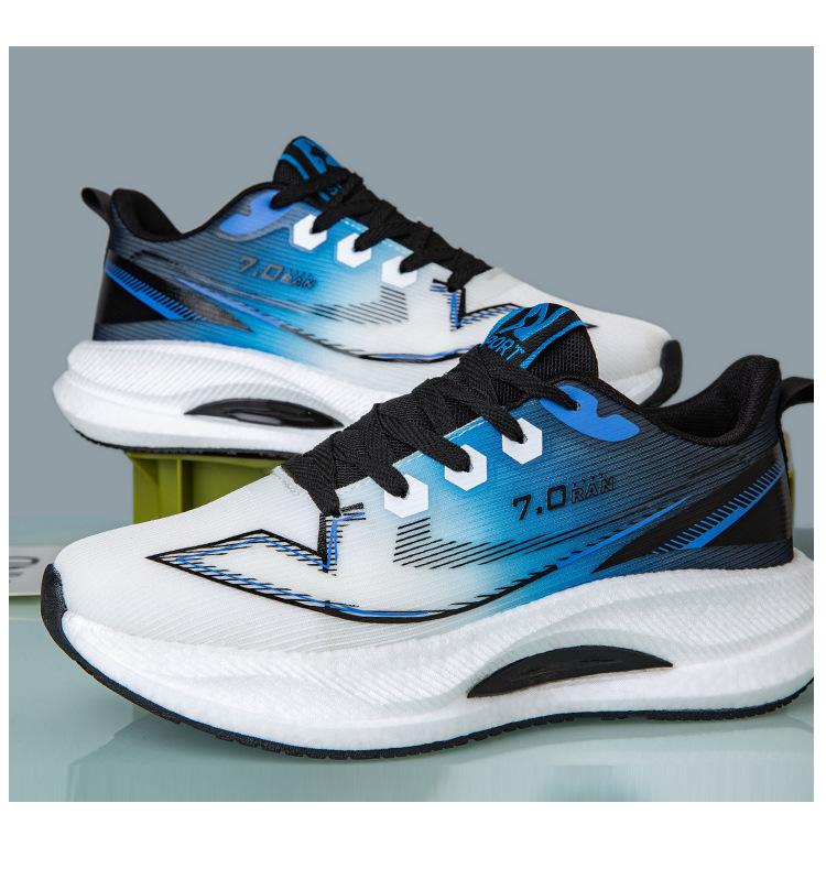 Men's Shoes New Fashion Trend Lightweight Korean Version Simple Casual Shoes Outdoor Running Comfortable Versatile Sports Shoes