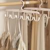 3PCS Wavy Clothes Hanger, Household Student Multi-Functional Hook, Drying Strap, Seamless Clothes Rack