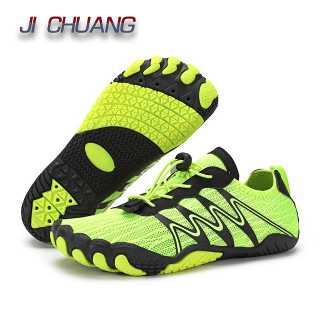 Summer Five Fingers Water Shoes Women's Aqua Shoes Summer Breathable Beach Sandals Quick Drying Water Shoes Men Anti Slip Surf