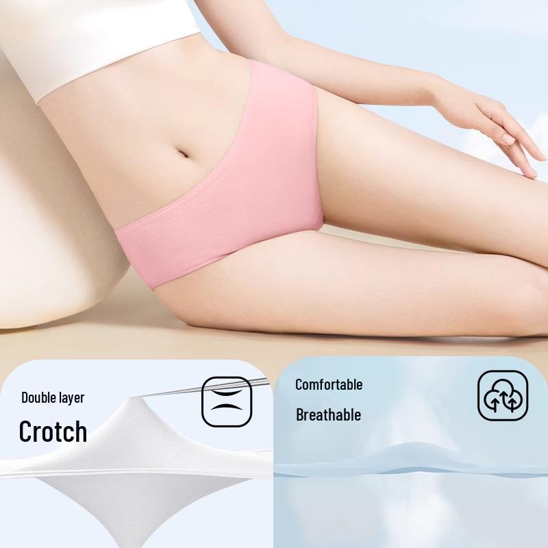 Unisex Cotton Disposable Wash-Free Travel Underwear Shorts