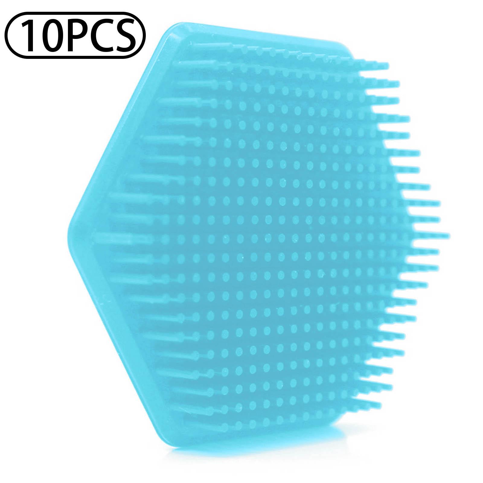 

3Pcs Silicone Facial Scrubber Pads - Gentle Exfoliating Cleansing Brush for Daily Face Wash, Helps Clear Pores and Remove Impurities One Size