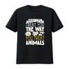 May Life Treat You The Way Animals T Shirt Vintage Washed Designer Clothes Graphic Casual Top For Everyday Wear Slightly