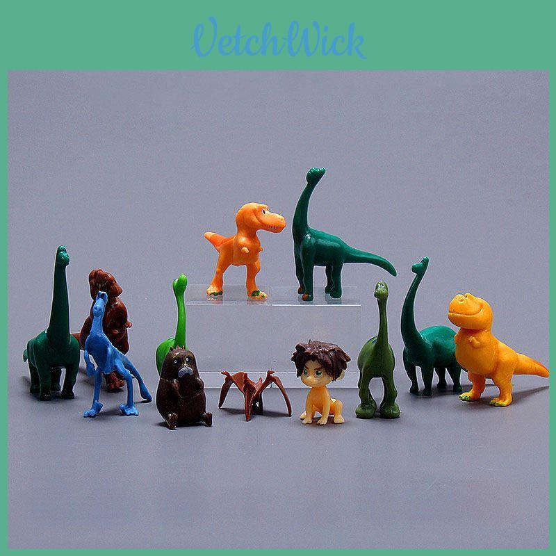 Adorables Y Detalladas Las Mini Figuras de El Buen Dinosaurio Ideales Para Decoración de Pasteles