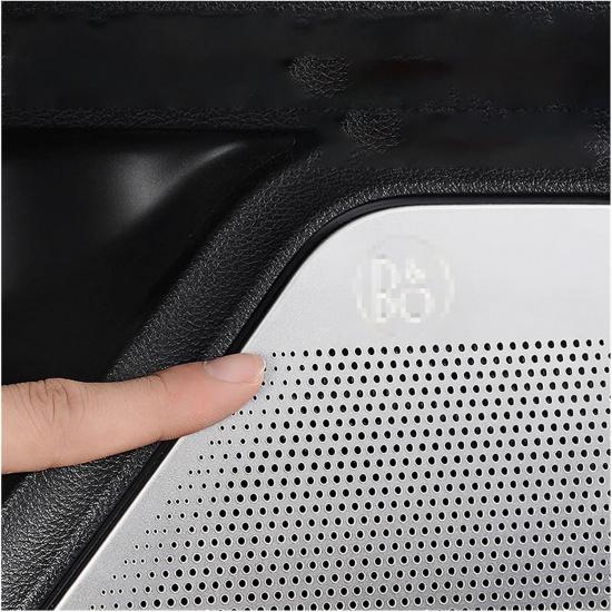 Compatible with Ford Explorer 2020 2021 2022 2023 Car Door Speaker Sticker Cover Stainless Steel Door Handle Horn Trim Auto Accessories (Color : Door