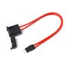 32V 25A 16Awg Automobile Fuse Holder Extension Wire Current Collector Harness Fuse Adapter For Electronic Device
