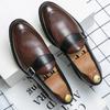 High Quality Oxford Leather Shoes Men Social Business Leather Shoes For Men Formal Wedding Office Men's Dress Leather Shoes New