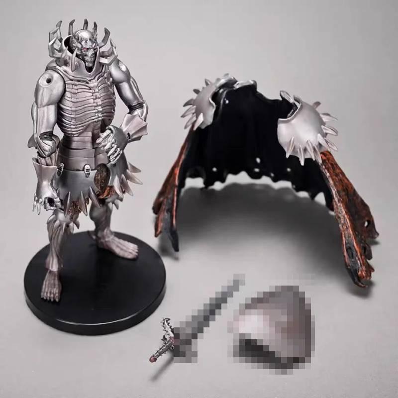 Knight Skull Berserk Pvc Toy Model Desktop Decoration Children Christmas Gift