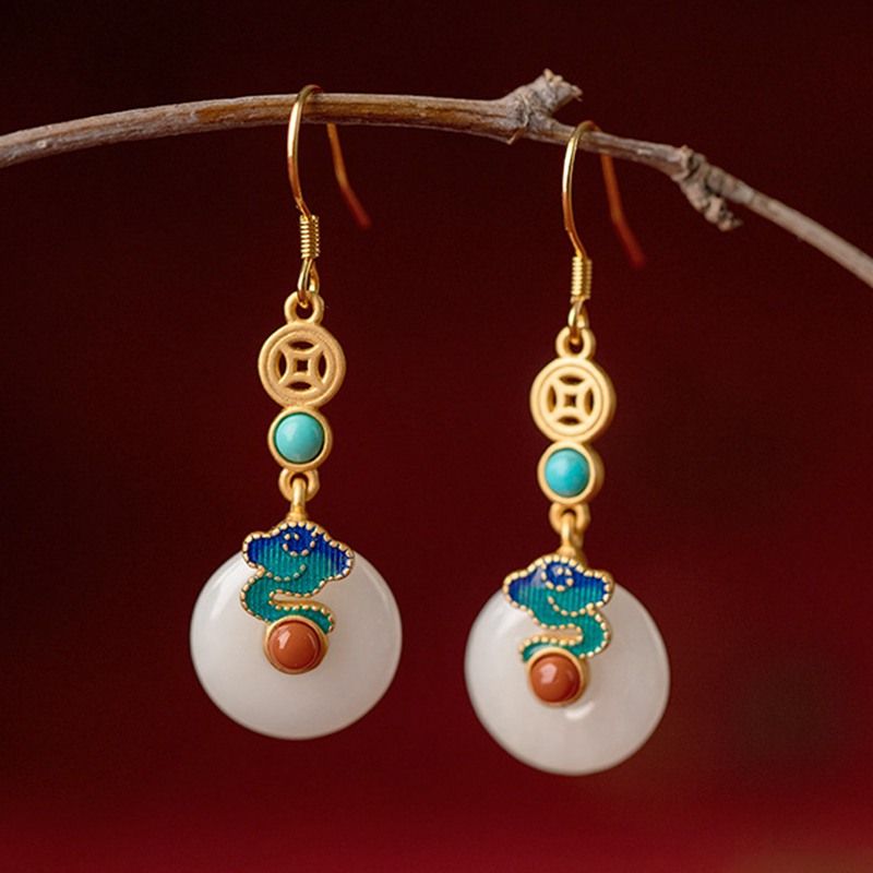 Dojimmy Chinese Style Han Chinese Clothing Jewelry Earrings