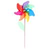 24cm Wood Windmill Garden Yard Party Outdoor Wind Spinner Ornament Kids Toys