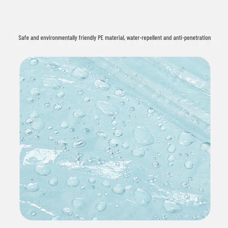 YUHANG Kids Disposable Rain Poncho (5-Pack)