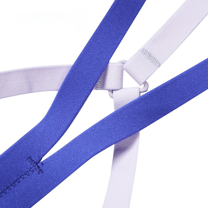 Saucony Sports Fitness Breathable Back Bra Women underwear Light-Gray Purple SC1230064A-PP15