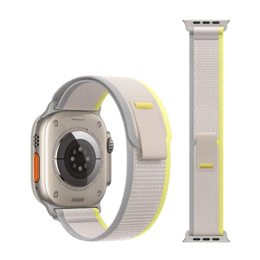 Kompatibles Apple Watch Series 10 Trail Loop Nylon Sportarmband