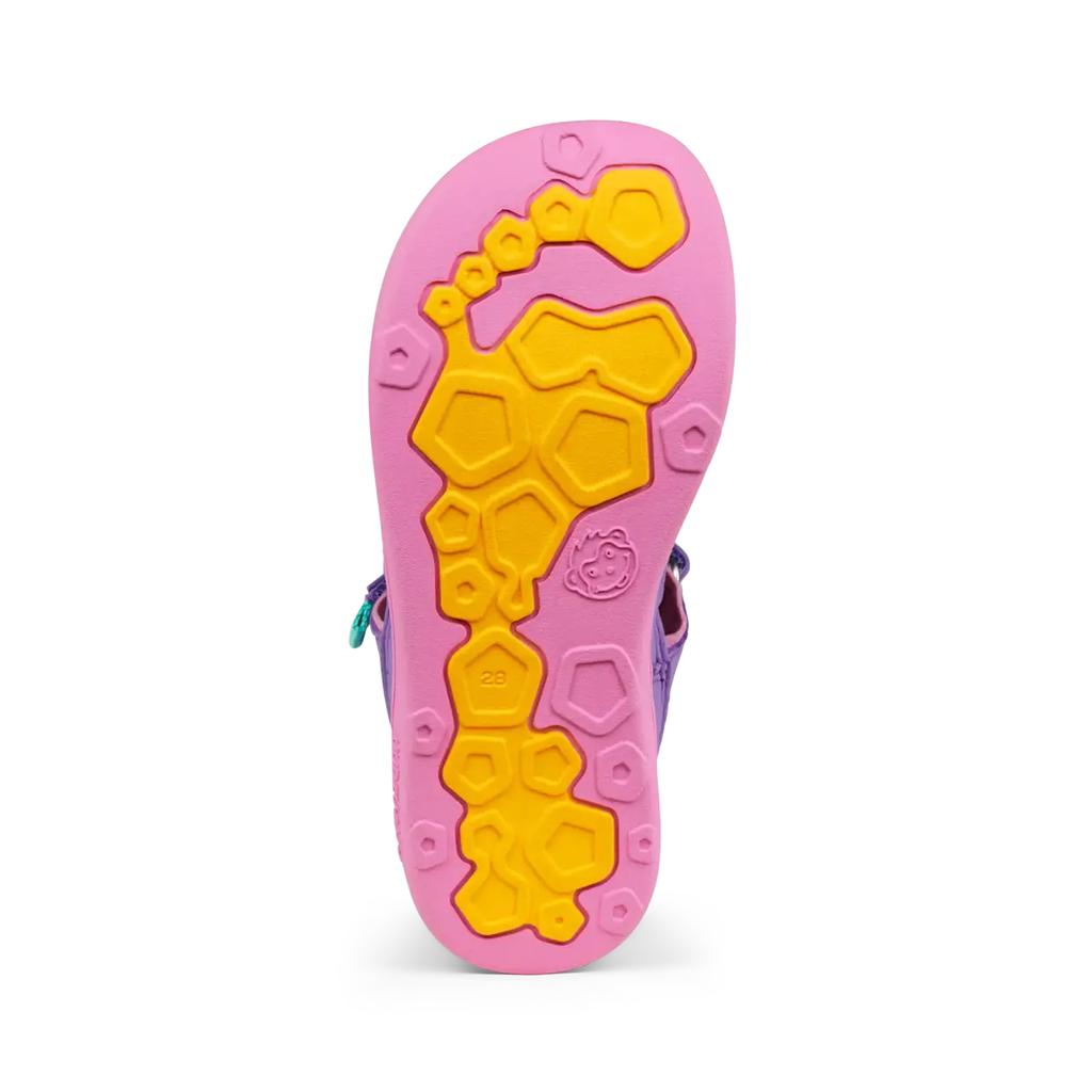 Children's Shoes Affenzahn Sandals Vegan Breezy Creative Toucan (01158-40120)