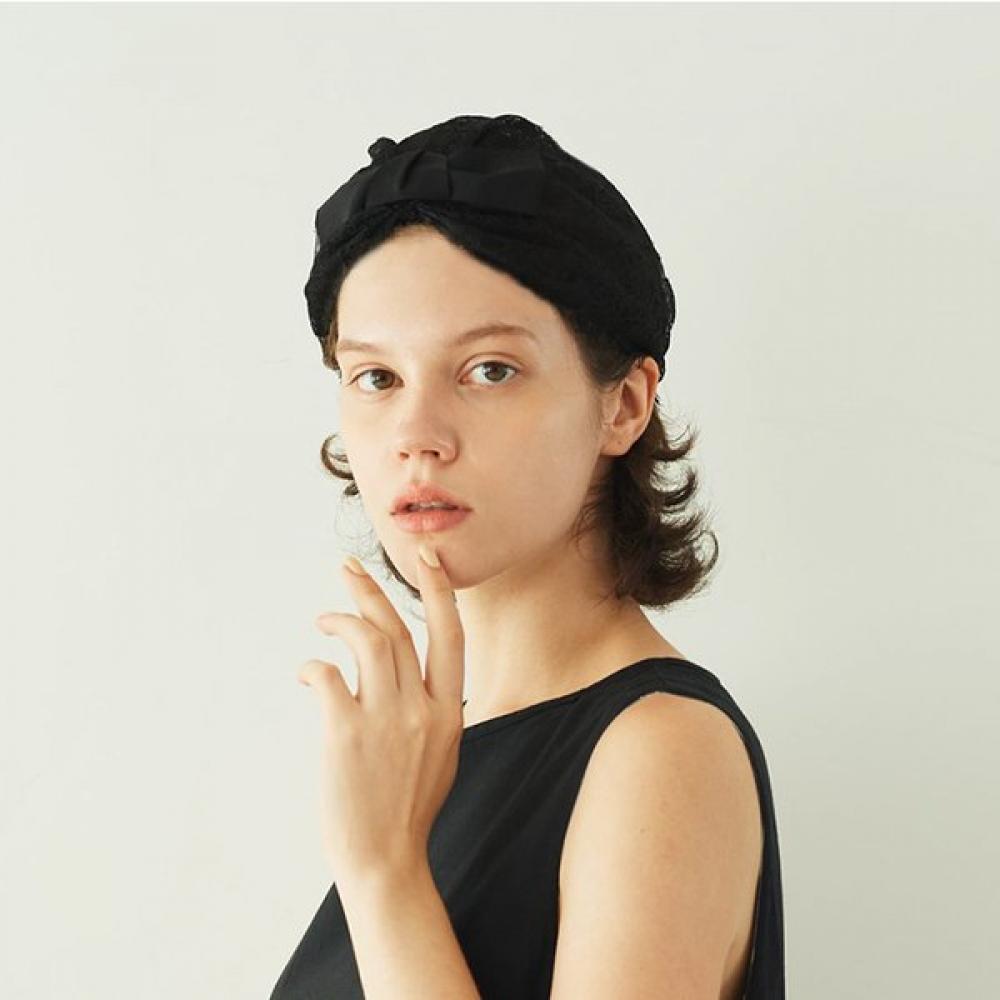 Шляпа-тюрбан So Salt Mia из сетки с лентой 134b113002 58. MONOTONE