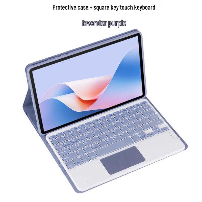 2024 OnePlus Tablet Pro 12.1'' Leather Cover with Bluetooth Keyboard for OnePlus Pad2