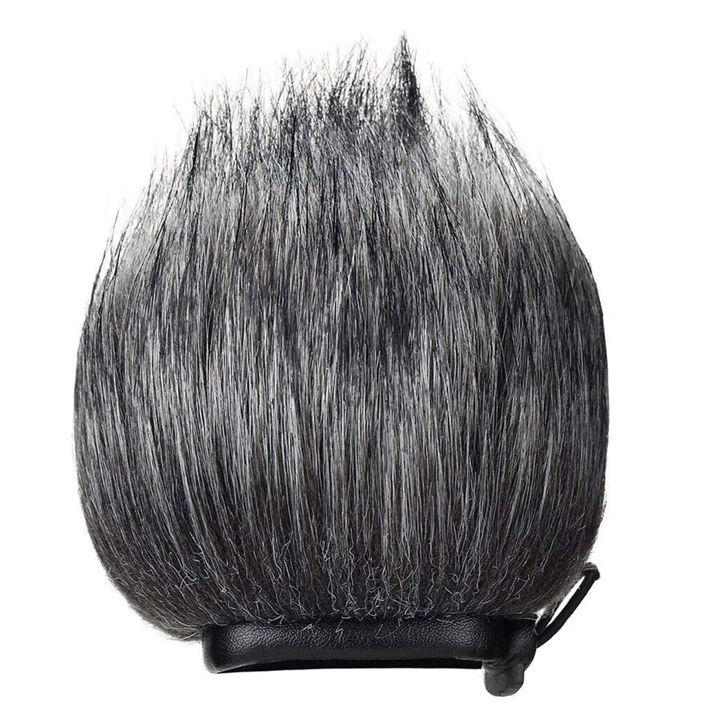 Vauqra Microphone Front Glass Wind Noise Cancellation Zoom H1 Outdoor Detachable Windshield