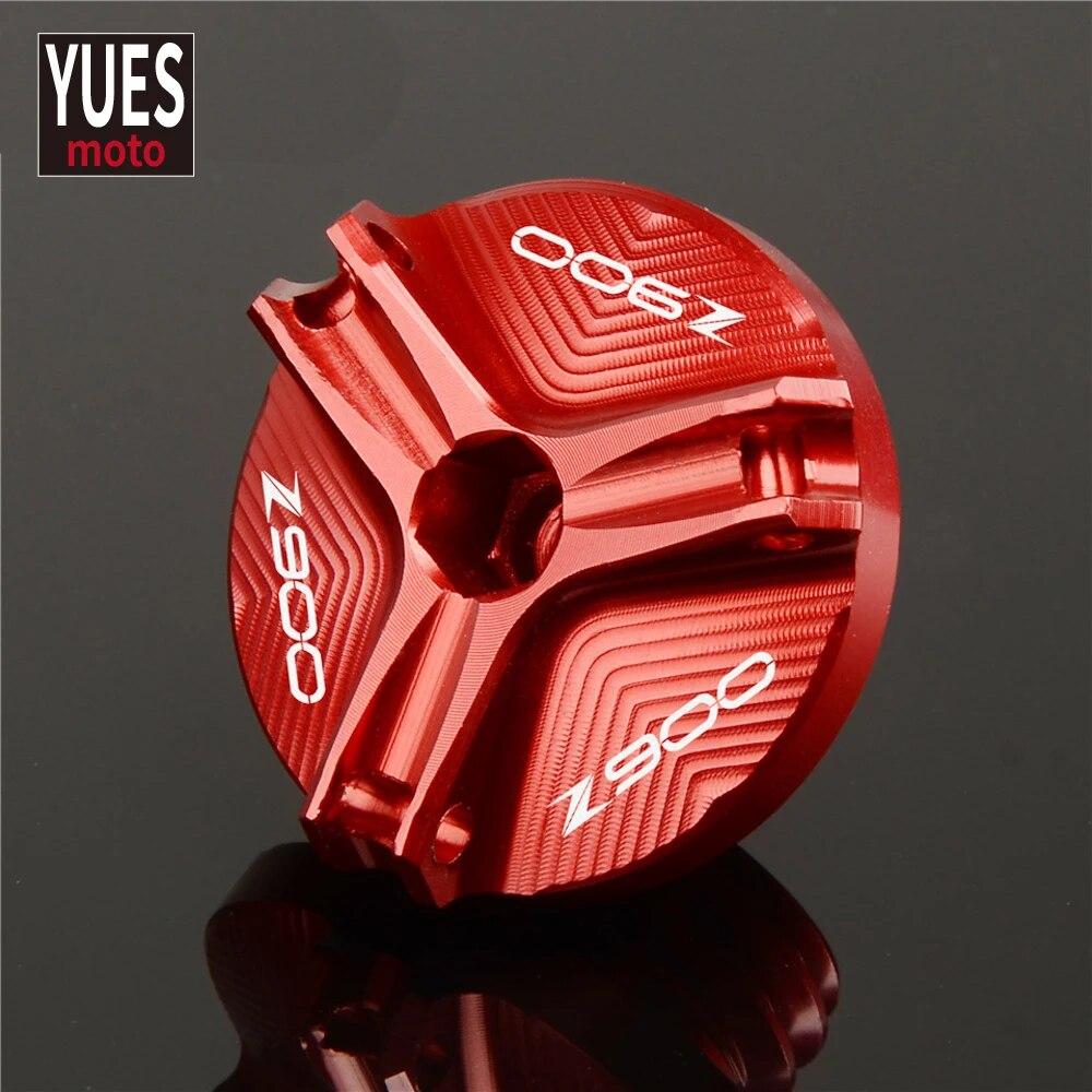 Motorcycle Accessories parts M20*2.5 Engine Oil Drain Plug Sump Nut Cup Plug Cover For Kawasaki Z900 2017 2018