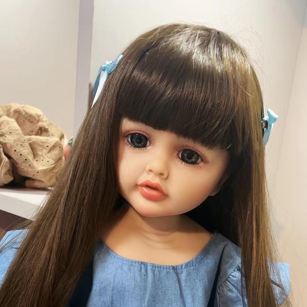 Reborn Baby Girl Dolls Made of KEIUMI 55 Cm Full Silicone Vinyl Realistic Princess Bebe Newborn Doll Toy Birthday XMAS Gift