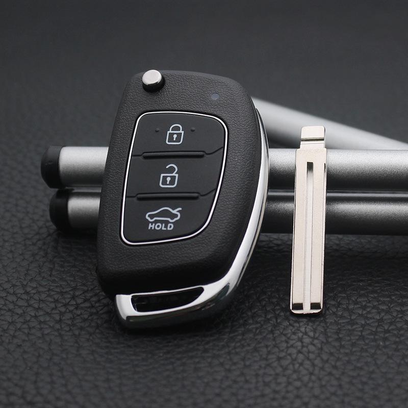 Modern Kia Key Shell for Tucson, New Santa Fe, Elantra, Langdong, IX25 - Remote Control Replacement