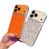 iPhone 17 Pro Max Crocodile Pattern Case with Apple 16 Lens Film & Soft Edge