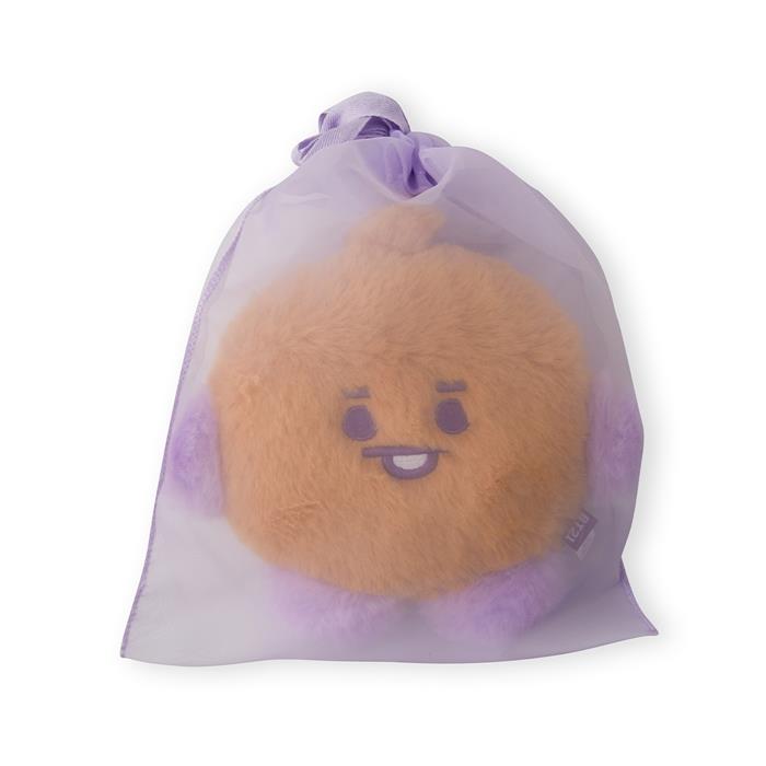 Line Friends BT21 SHOOKY BABY Fluffy Standing Plush Doll