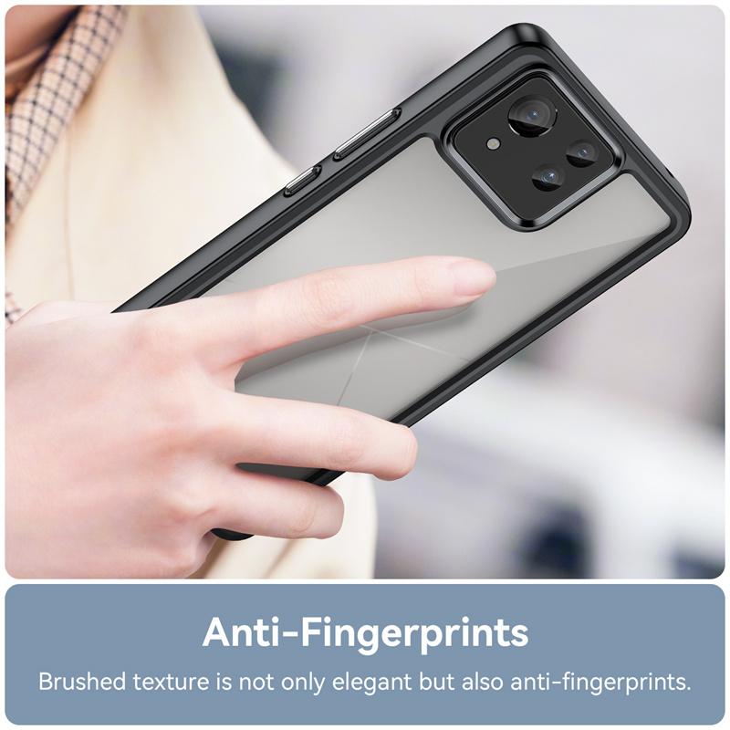 Custodia in TPU Colorata Trasparente per Asus Zenfone 11 Ultra Zenfone 10 9 Copertura Protettiva Trasparente Antiurto Copertura a Protezione Totale