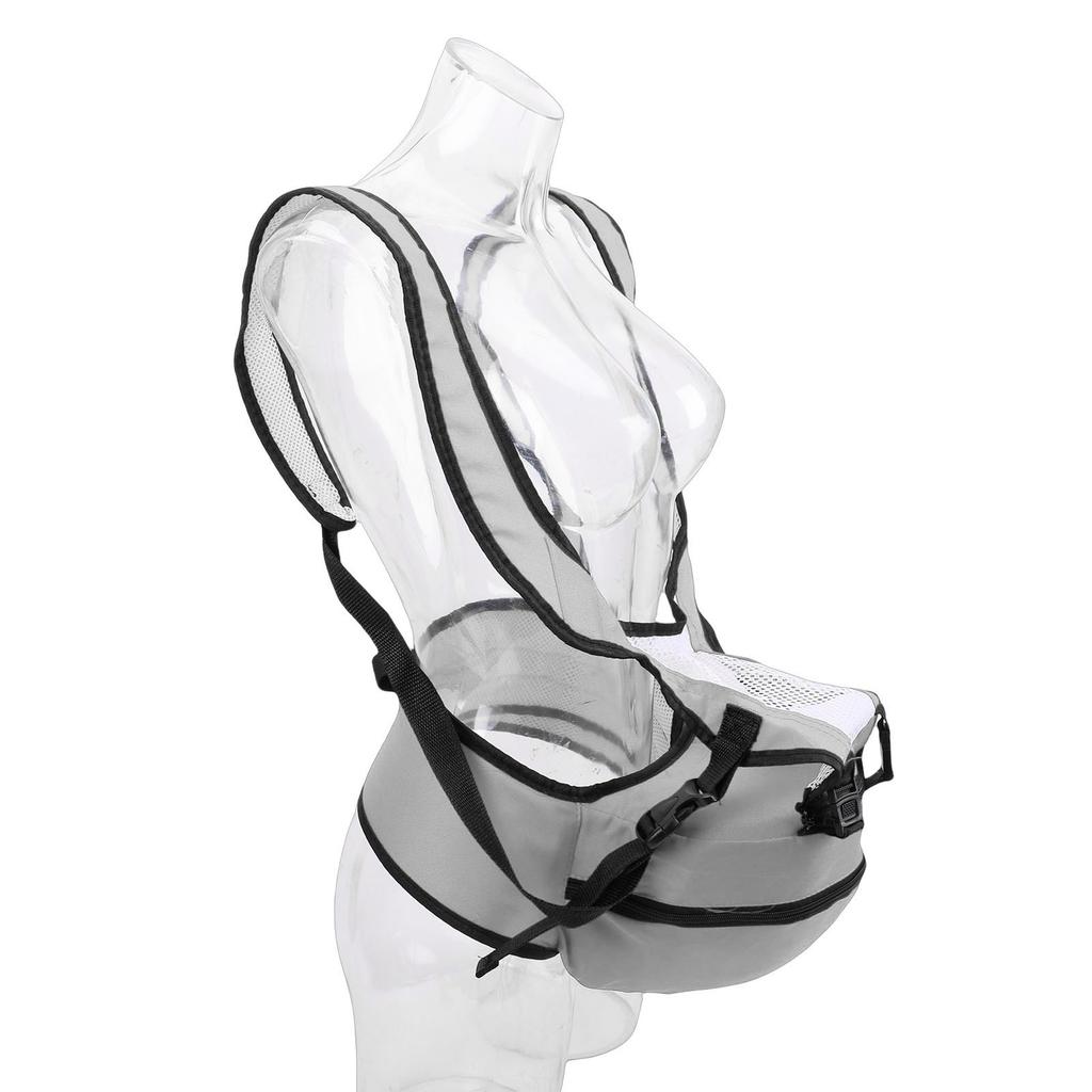 Baby Carrier Ergonomic Lightweight Breathable Comfortable Portable Infant Carrier with Hip Seat for 0-36 Months