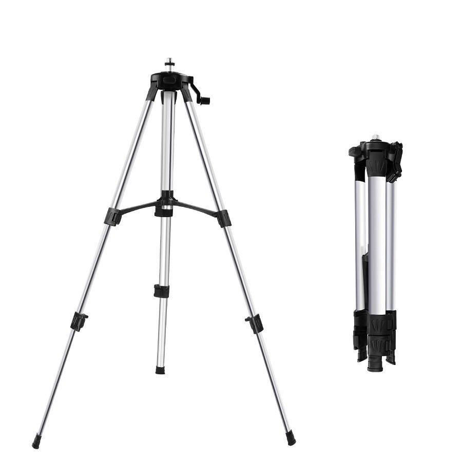 Adjustable Laser Tripod Base for Camera & Projector Gimbal 1.2m Aluminum Tripod