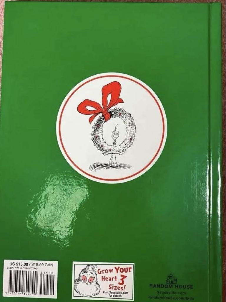 [USED] Foreign books Picture books Grinch Dr.Seuss Christmas