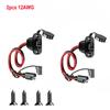 12/18AWG SAE Quick Connector Harness Waterproof SAE Extension Cord Sidewall Port for Solar Panel Generator Battery Charger