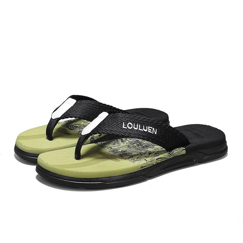 

Мужские шлепанцы внешняя торговля лето новые клипсы драг модный тренд мужские уличные повседневные пляжные туфли 44