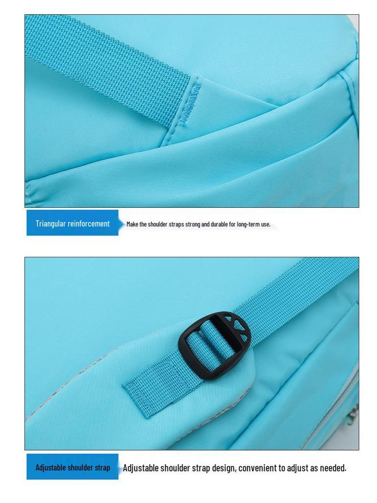 Lightweight Custom Backpack for Students: Elementary to High School, Large Capacity & Casual Design