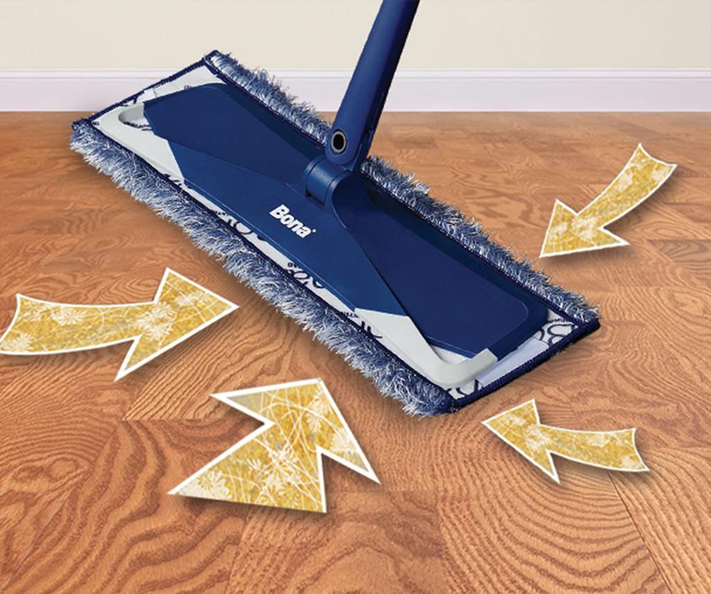 Bona Mop z mikrovlákna 45cm pro suché podlahy, široký,