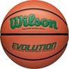 Wilson Evolution Indoor Basketball 7 Size 24.5cm Orange Green