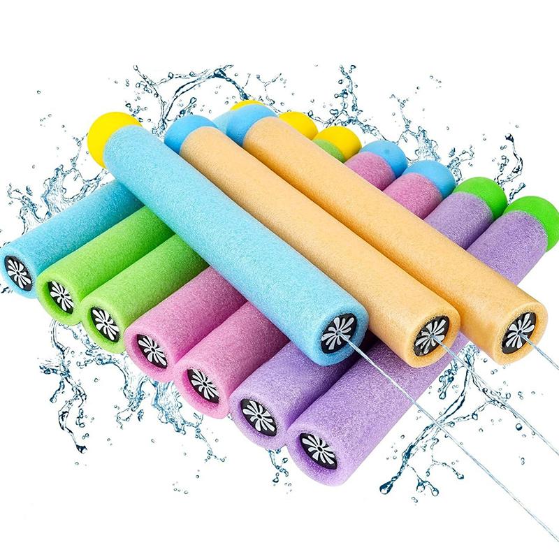 1/3/6PCS Assorted Color EVA Water Gun Pool Beach Garden Outdoor Water Games Prop Water Squirter Suitable for Party Gathering ZYF